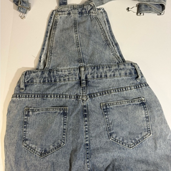 Denim Overalls with Adjustable Straps - Picture 8 of 12